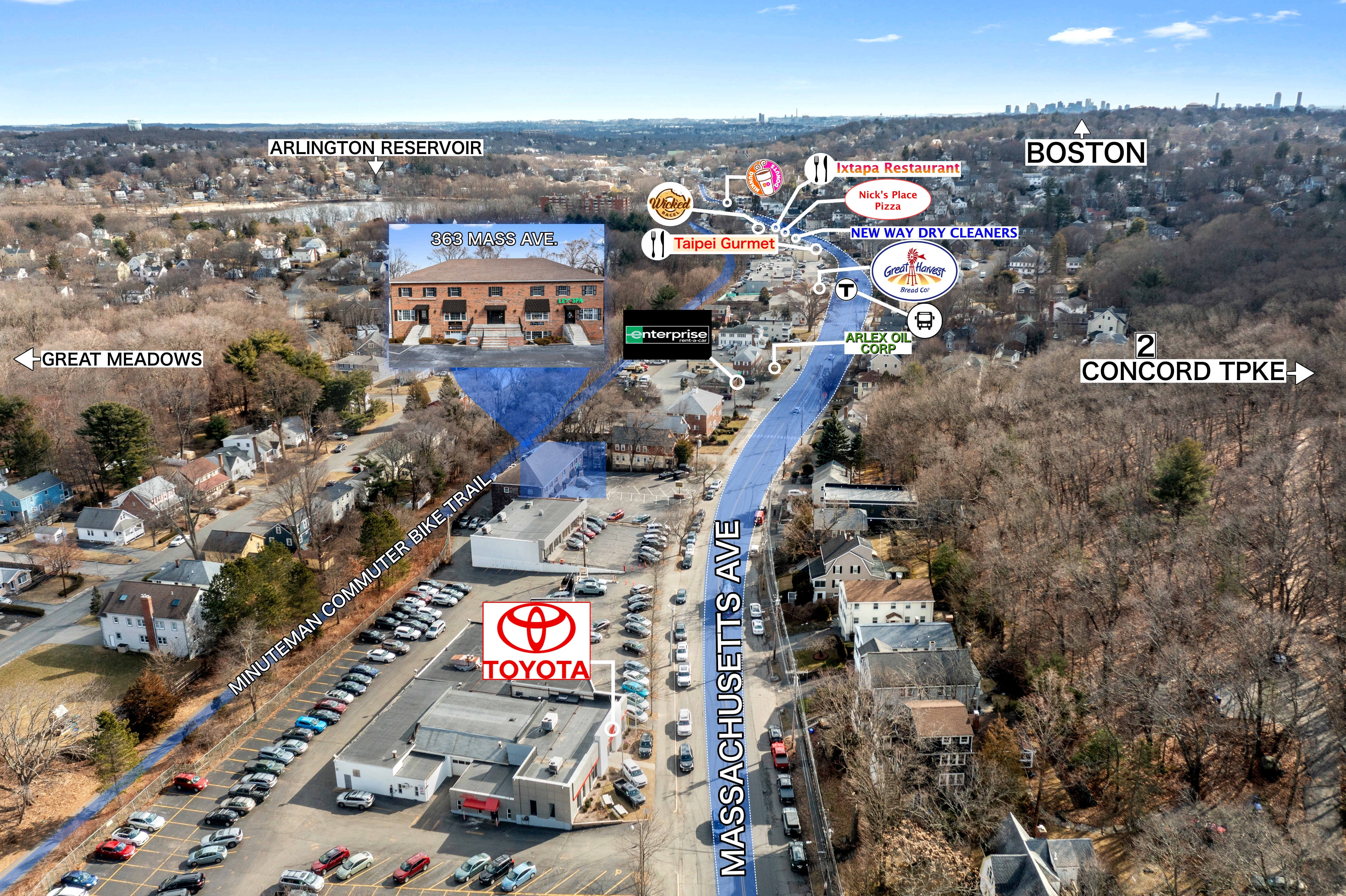 363 Mass Ave, Lexington for sale